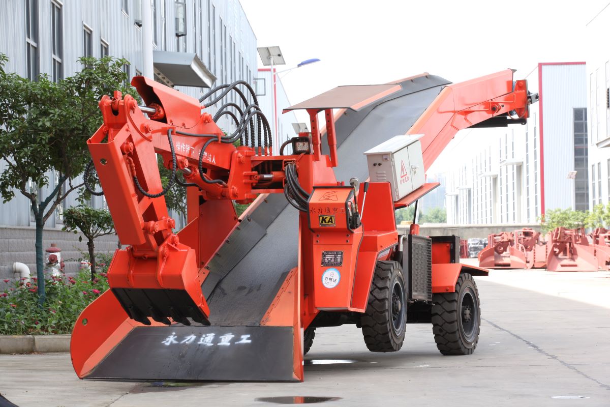 四川涼山水電站項目，永力通液壓扒渣機連續作業72小時