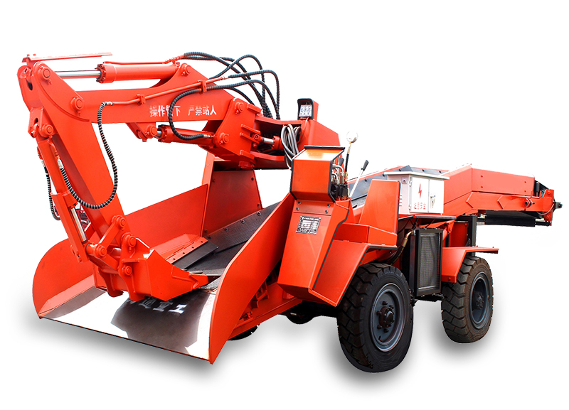 隧道掘進出渣慢？永力通隧道扒渣機來提速