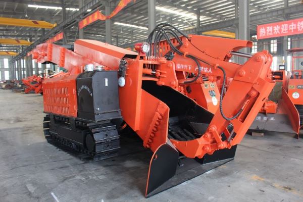 永力通礦用扒渣機，金屬礦山出渣的首選設備