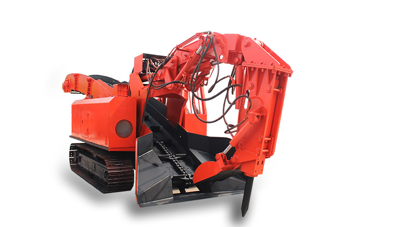 引水洞施工專用，永力通小型扒渣機靈活高效